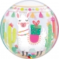 Preview: Bubble-Ballon, Happy Birthday Lama