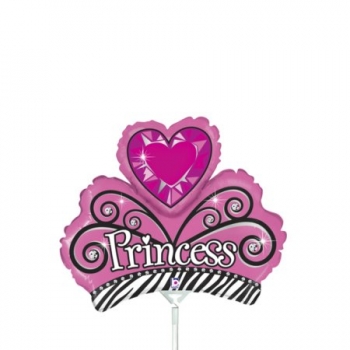 Mini-Folienballon "Princess Krone"