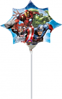 Mini-Folienballon "Avengers Assemble"