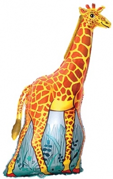 Mini-Folienballon "Giraffe" (luftgefüllt)