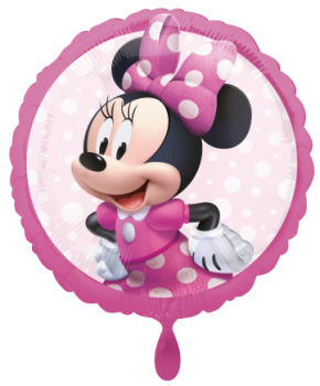 Folienballon "Minnie Mouse Forever, rund"