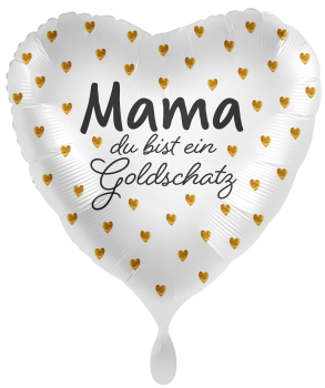 Folienballon "Mama Goldschatz"