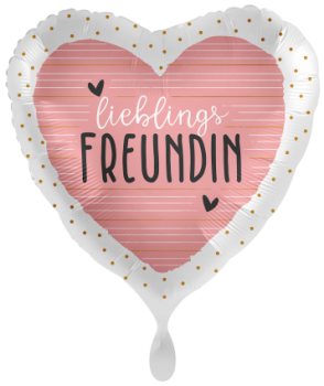 Folienballon "Lieblingsfreundin"