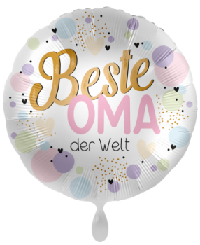 Folienballon "Beste Oma der Welt"