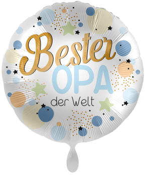 Folienballon "Bester Opa der Welt"