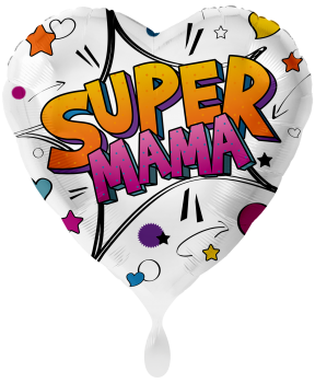 Folienballon "Super Mama"