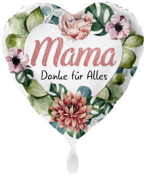 Folienballon "Mama Danke für Alles"