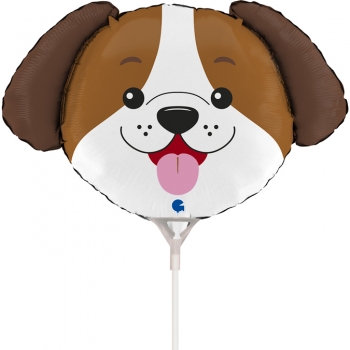 Mini-Folienballon "Hund" (luftgefüllt)