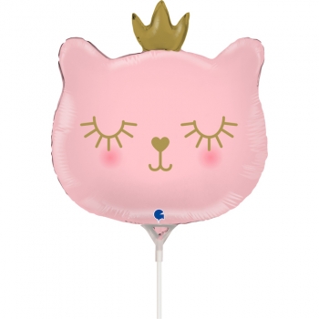 Mini-Folienballon "Princess-Cat"