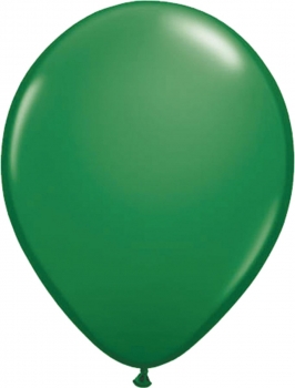 Latexballons - dunkelgrün - 28 cm