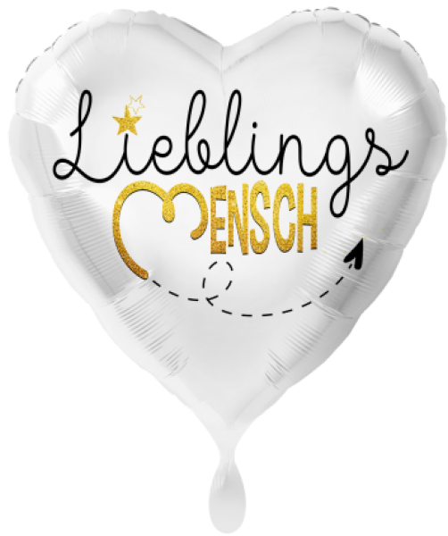 Folienballon "Lieblingsmensch"