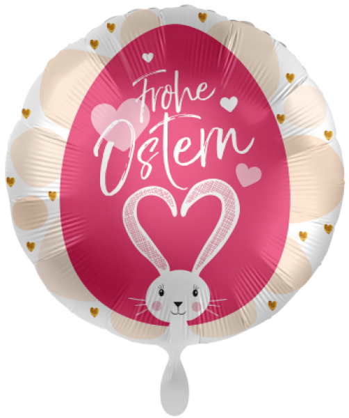 Folienballon "Frohe Ostern Loving Bunny"