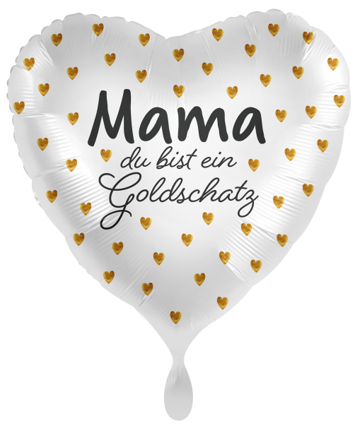 Folienballon "Mama Goldschatz"